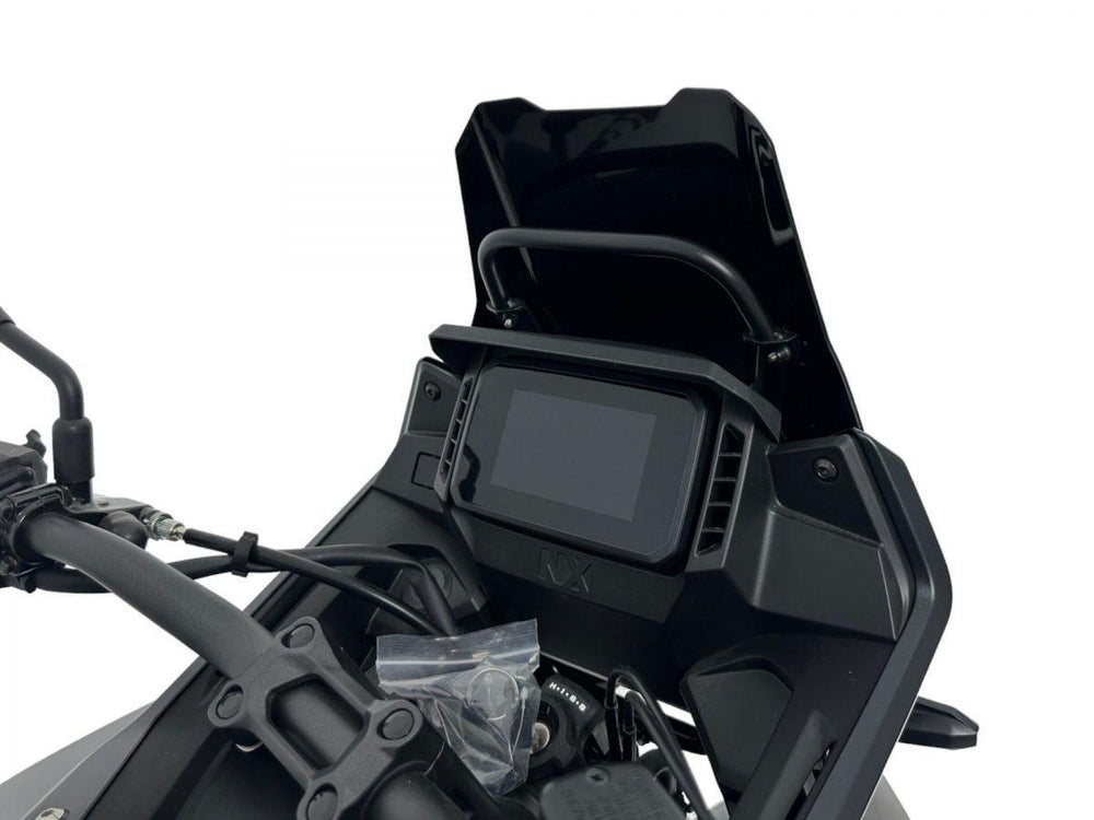 WRS Windscreen For Honda NX 500 A 2024-2026 27 cm (10-5/8") - Black