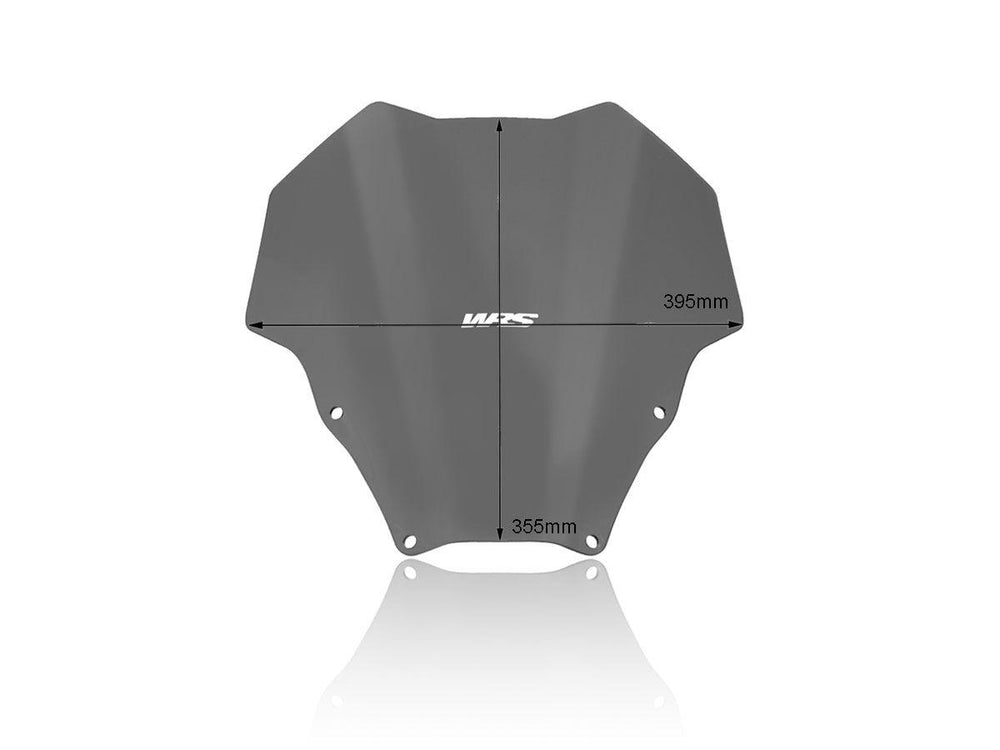 WRS Windscreen for Scooter For Honda NSS 125 ABS 2018-2021 35.5 cm (14") - Dark Smoke