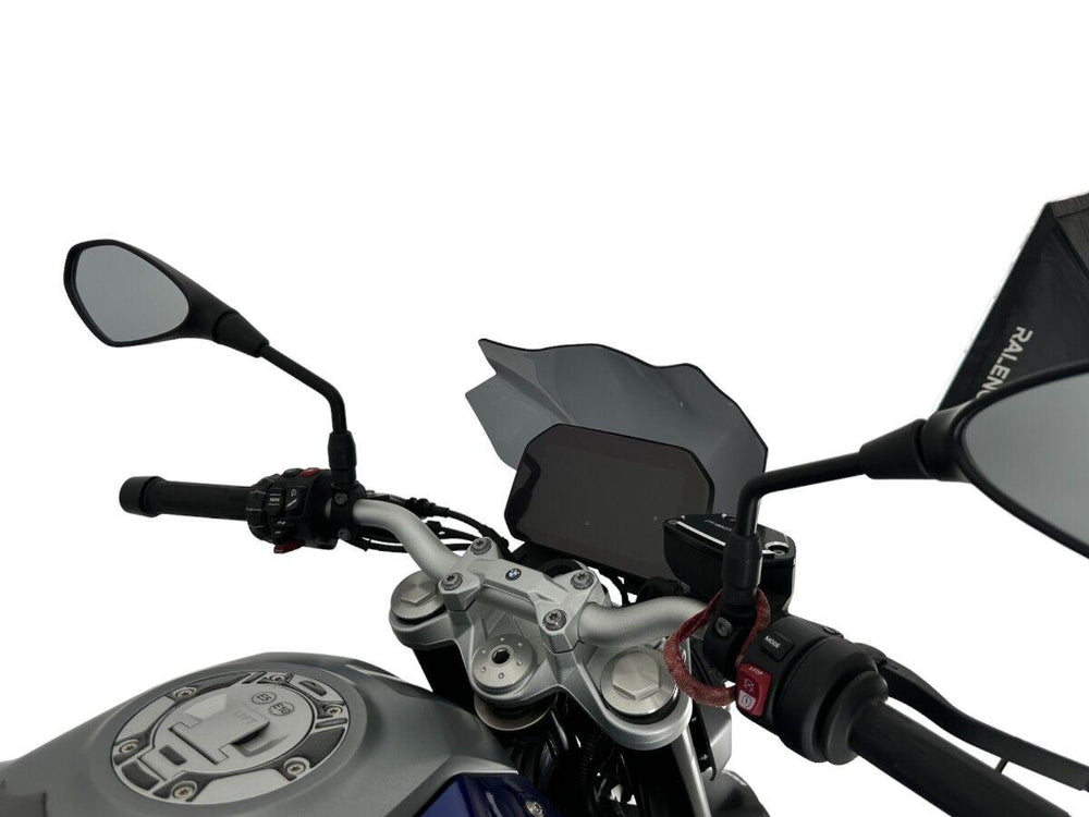 WRS Windscreen For BMW F 900 R ABS 2020-2024 29.5 cm (11-5/8") - Dark Smoke