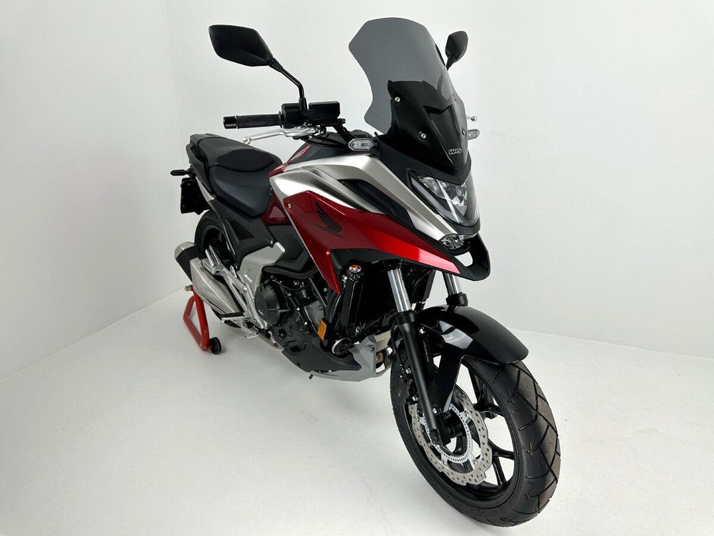WRS Windscreen For Honda NC 750 X ABS 2021-2024 45 cm (17-3/4") - Dark Smoke