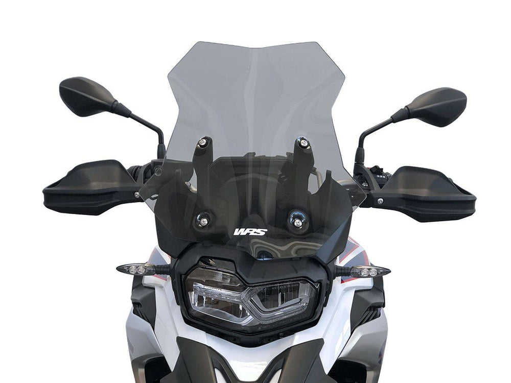 WRS Windscreen For BMW F 750 GS ABS 2018-2023 44 cm (17-3/8") - Smoke