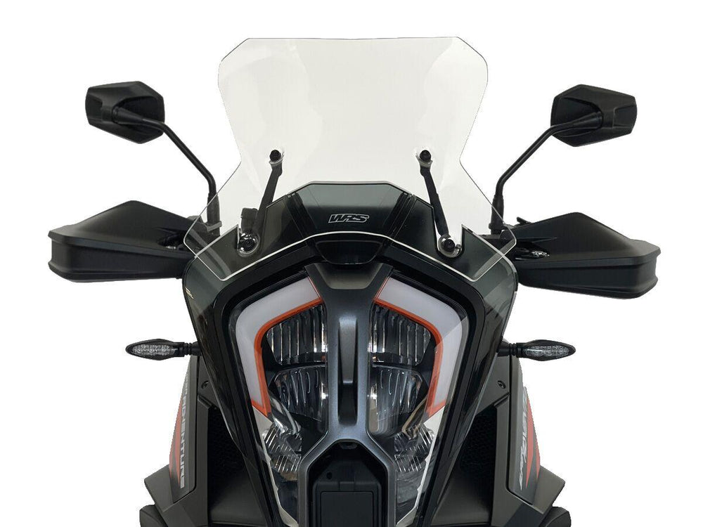 WRS Windscreen For KTM Super Adventure 1290 R ABS 2021-2024 30 cm (11-3/4") - Clear