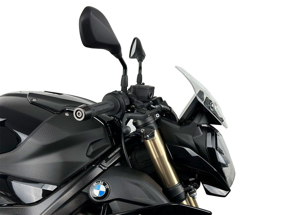 WRS Windscreen For BMW S 1000 R ABS 2022-2024 25 cm (9-7/8") - Clear