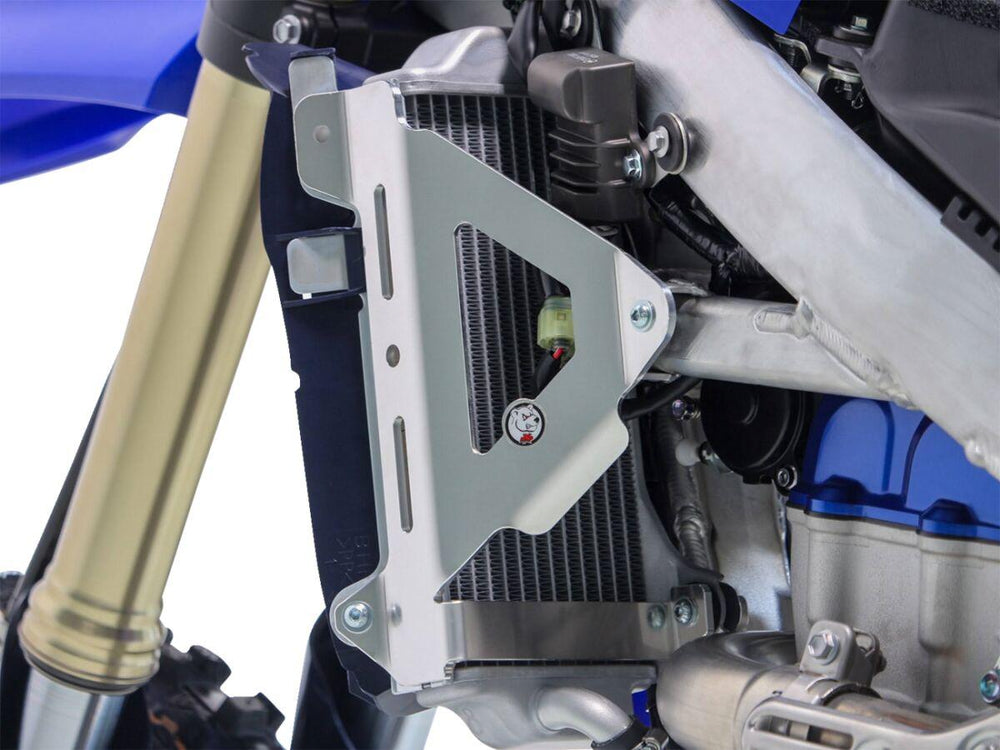 AXP Radiator Guards For Yamaha YZF250 2024-2026 - Silver