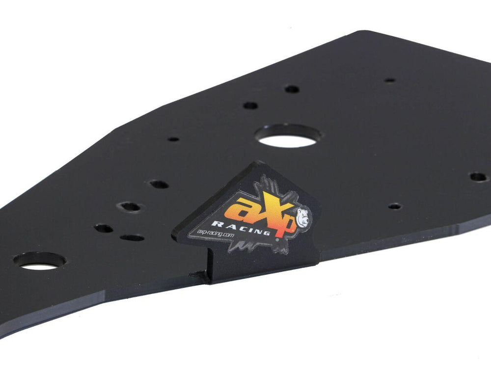 AXP Central Skid Plate For Yamaha YFM 700 Raptor 2013-2018 - Black