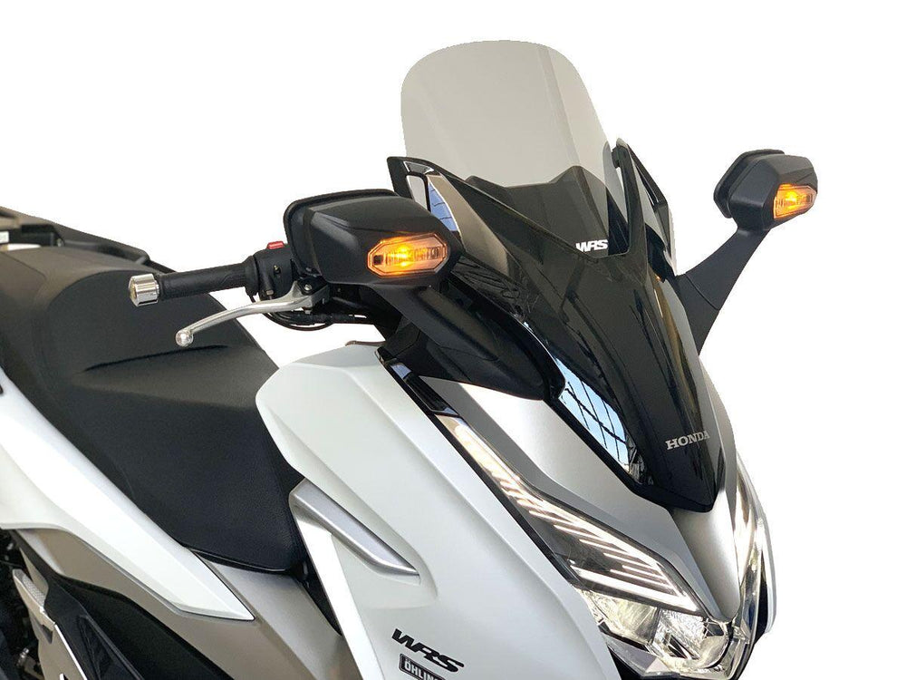 WRS Windscreen for Scooter For Honda NSS 125 ABS 2018-2022 46 cm (18-1/8") - Smoke