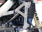 AXP Radiator Braces For Yamaha WRF250 2020-2024 - Silver