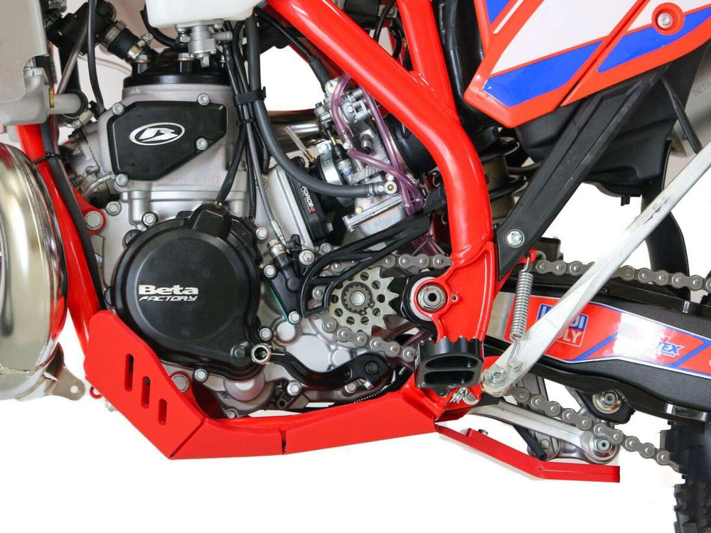 AXP Xtrem Skid Plate For Beta RR 250 2020-2026 - Red