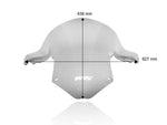 WRS Windscreen For BMW M 1000 RR ABS 2019-2024 43.9 cm (17.3") - Smoke