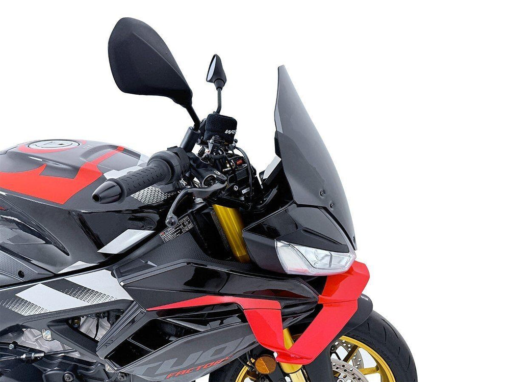 WRS Windscreen For Aprilia Tuono V4 1100 RR ABS 2025 - Dark Smoke