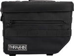 Thrashin Supply Co Essential Saddlebags For Harley Davidson FLD 1690 2012-2013 - Black