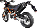 LeoVince Stainless Steel Nero Silencer For KTM Enduro 690 R ABS 2019-2024 - Black
