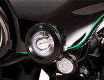 Ciro TAC-10 Light Cannons For Harley Davidson FLH 1868 ABS 2021 Black Clear