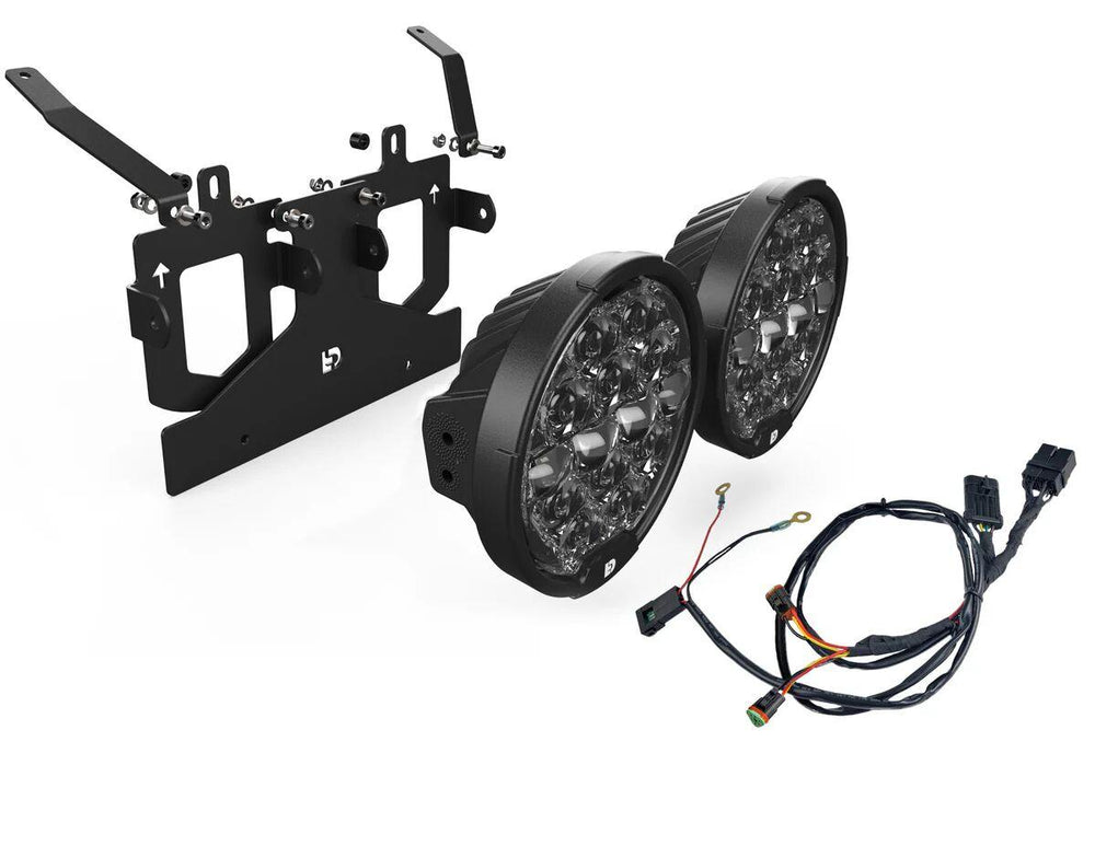 Denali D14 Destroyer LED Headlight Upgrade Kit For Harley Davidson FLTRK 1868 2020-2023