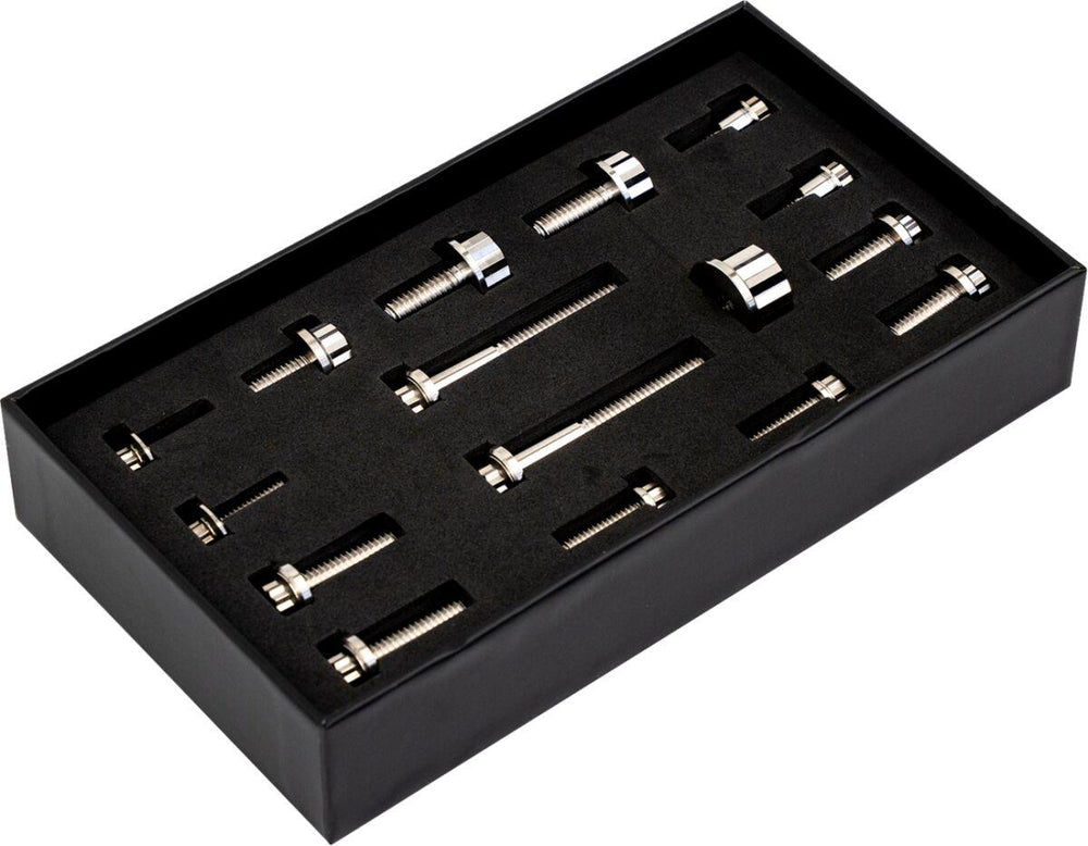 Trask Bitchin Peg Mount Bolts For Harley Davidson FLDE 1750 ABS 2018-2020 - Silver
