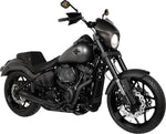 Saddlemen Side Covers For Harley Davidson FLFBS 1923 ABS 2025-2026 - Black/Carbon Fibre