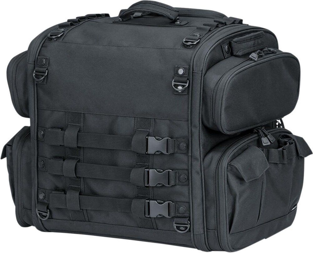 Kuryakyn Momentum Road Warrior Bag - Black/59L