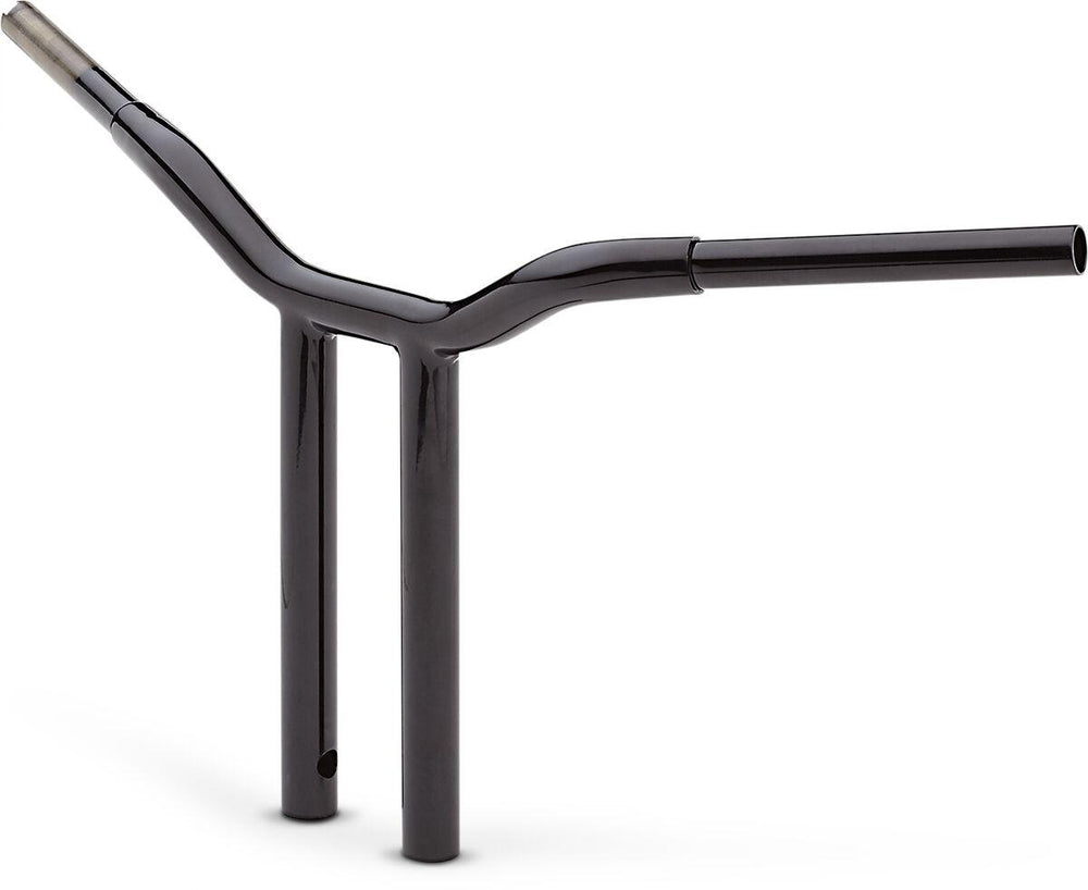 LA Choppers Kage Fighter Welded Straight-Riser Handlebar 35.5 cm (14") - Black
