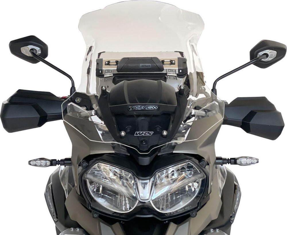 WRS Windscreen For Triumph Tiger Explorer XCA ABS 2016-2020 59 cm (23-1/4") - Clear