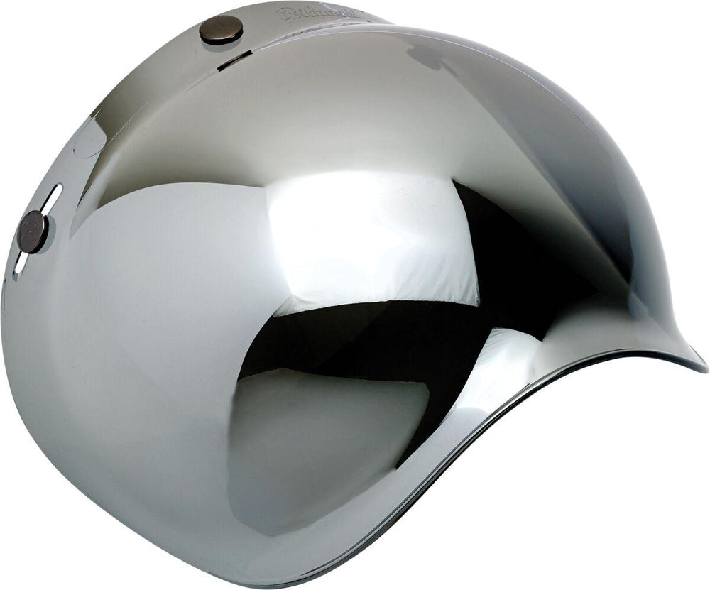 Biltwell Anti-Fog Bubble Shield - Chrome Mirror