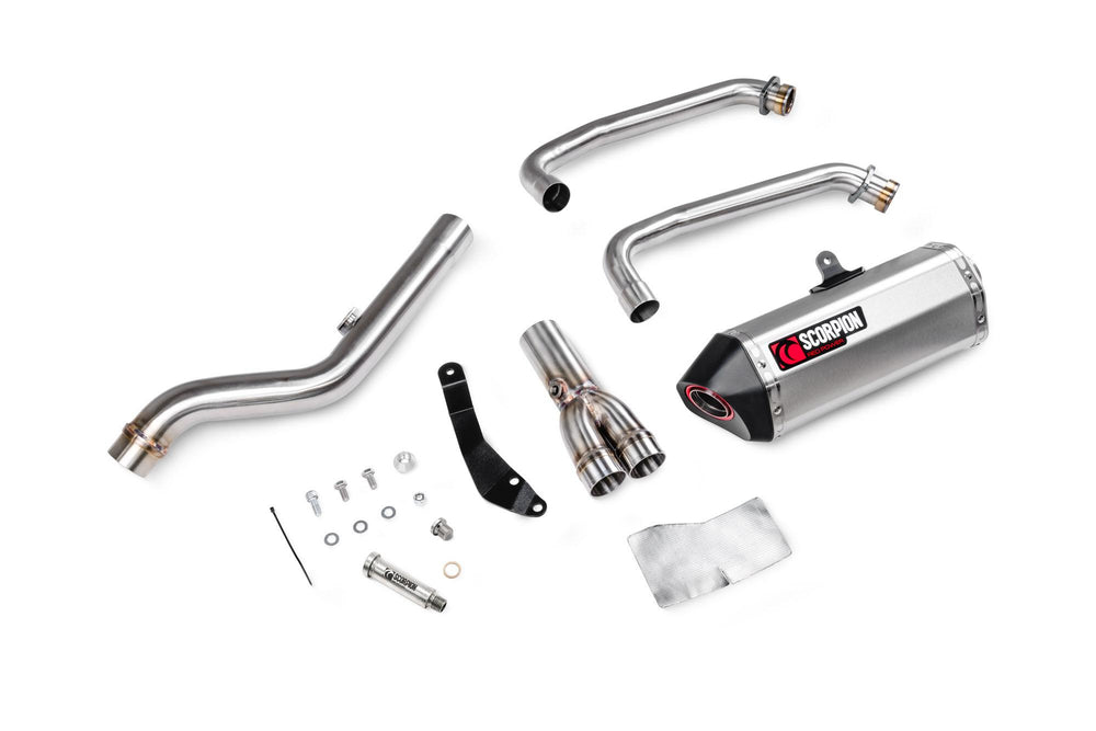 Scorpion Serket Parallel Full System Stainless Steel For Suzuki GSX-8R 2024-2025