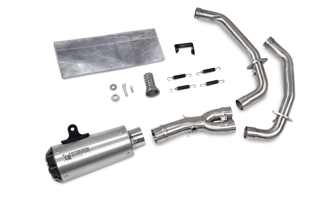 Scorpion Red Power Full System Stainless Steel For Yamaha YZF R7 2021-2024