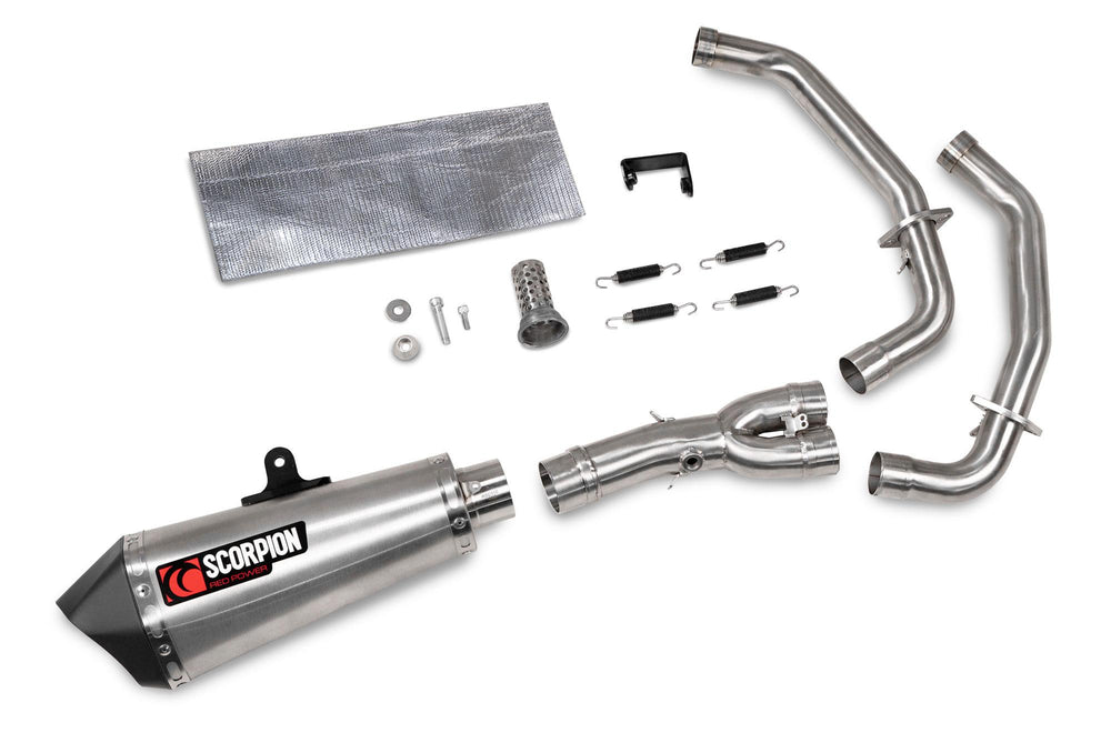 Scorpion Serket Taper Full System Stainless Steel For Yamaha YZF R7 2021-2024