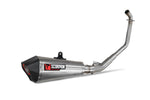 Scorpion Serket Taper Full System Stainless Steel For Honda CB 125 R Single lambda sensor models only 2021-2024