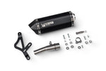Scorpion Serket Parallel Slip-On Black Ceramic For Vespa GTS 310 2024-2025