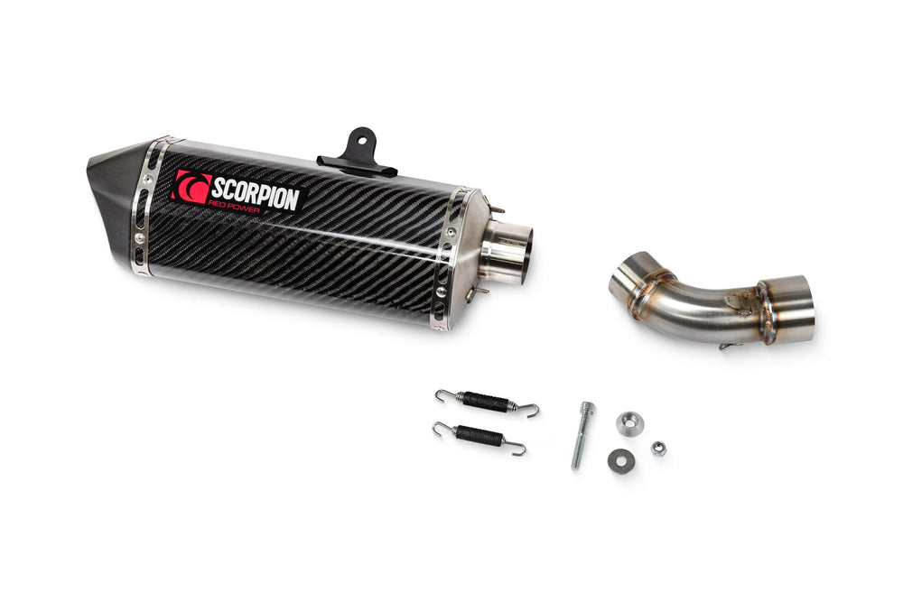 Scorpion Serket Parallel Slip-On  Carbon Fibre For KTM 990 Duke 2024-2025