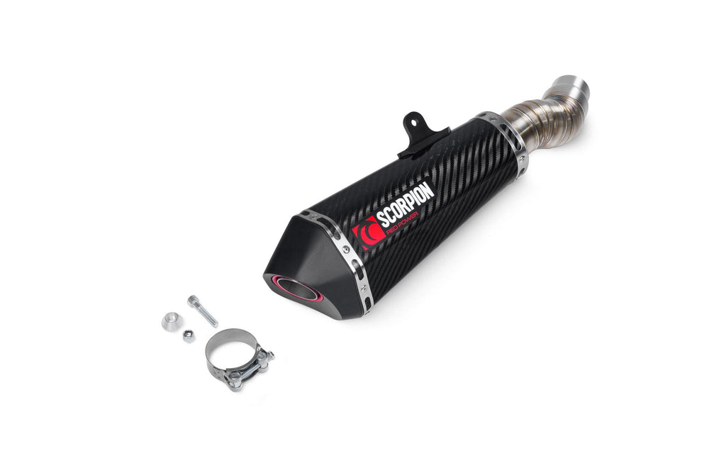 Scorpion Serket Taper Slip-On Carbon Fibre For Kawasaki Ninja ZX-10R 2021-2025