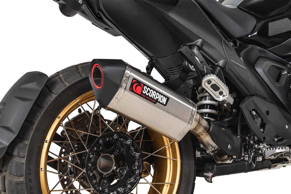 Scorpion Serket Parallel Slip-On Stainless Steel For BMW R 1300 GS 2023-2025