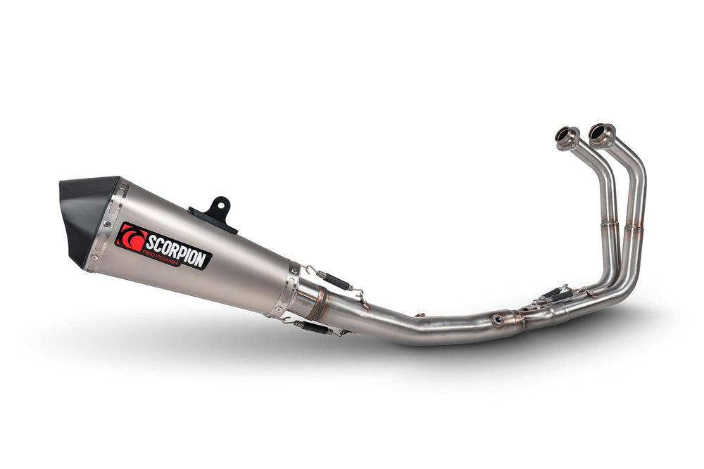 Scorpion Serket Taper Race System Titanium For Kawasaki Ninja 500 2024-2025