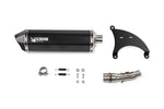 Scorpion Serket Parallel Slip-On Black Ceramic For Yamaha X-Max 300 Euro 5 2021-2024
