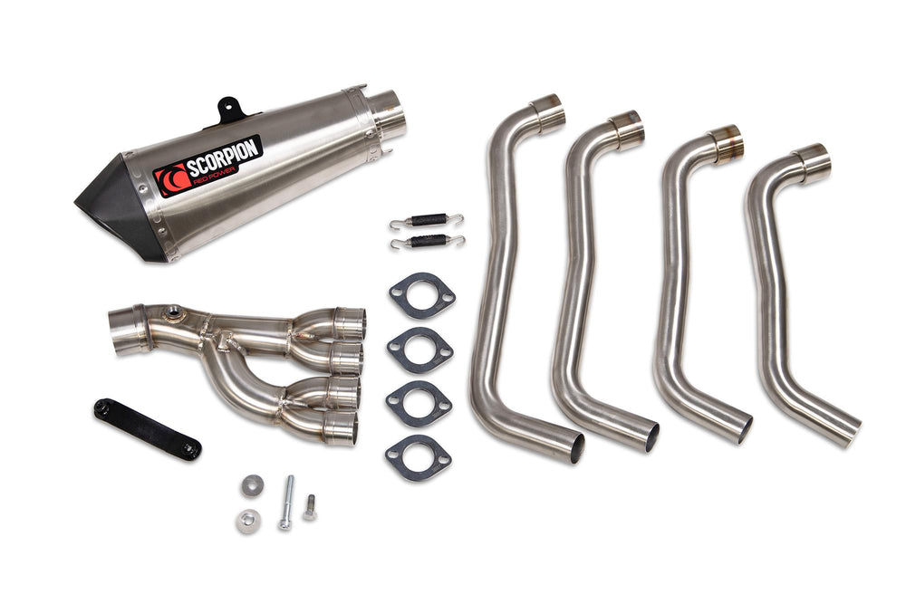 Scorpion Serket Taper Full System Stainless Steel For Honda CB650R Neo Sports Cafe 2019-2023