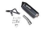 Scorpion Serket Parallel Slip-On Black Ceramic For Vespa GTS 300 & GTV 300 2020-2024