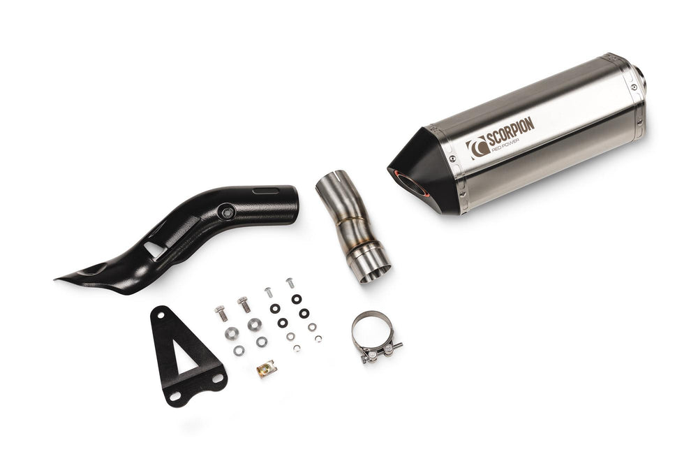 Scorpion Serket Parallel Slip-On Stainless Steel For Suzuki V-Strom 800 DE 2023-2025
