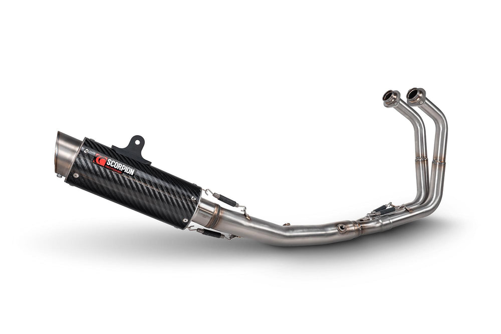 Scorpion RP1-GP Race System Carbon Fibre For Kawasaki Ninja 500 2024-2025