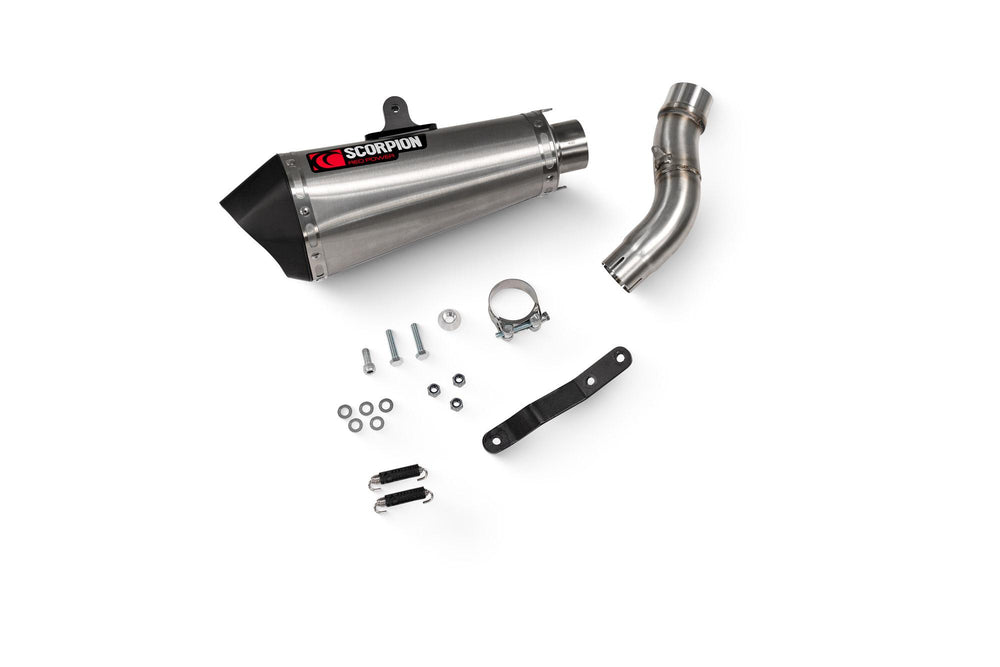 Scorpion Serket Taper Slip-On Stainless Steel For CFMOTO 650 MT 2022-2025