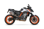 Scorpion Serket Parallel Slip-On Titanium For KTM 890 Duke 2020-2025