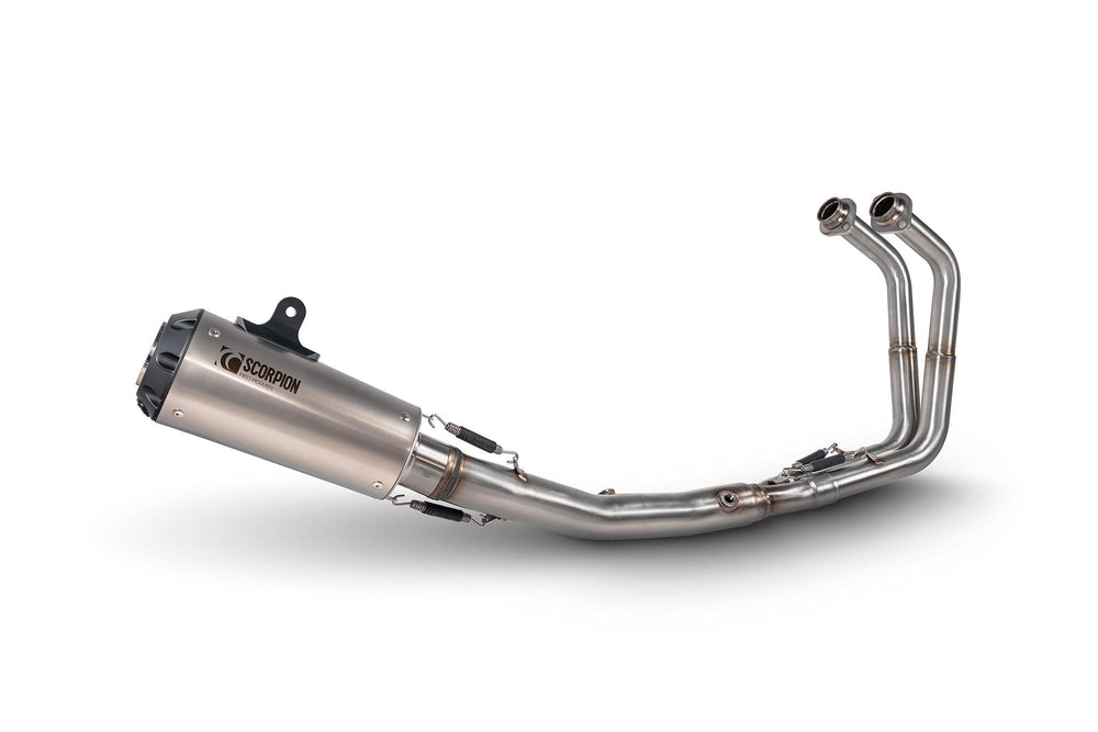 Scorpion Red Power Race System Titanium For Kawasaki Ninja 500 2024-2025
