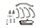 Scorpion Serket Parallel Full System Stainless Steel For Kawasaki ZX-4RR 2023-2025