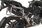 Scorpion Serket Parallel Slip-On Black Ceramic For Triumph Tiger 1200 2022-2025