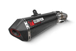 Scorpion Serket Taper Slip-On Carbon Fibre For Kawasaki Ninja 500 2024-2025