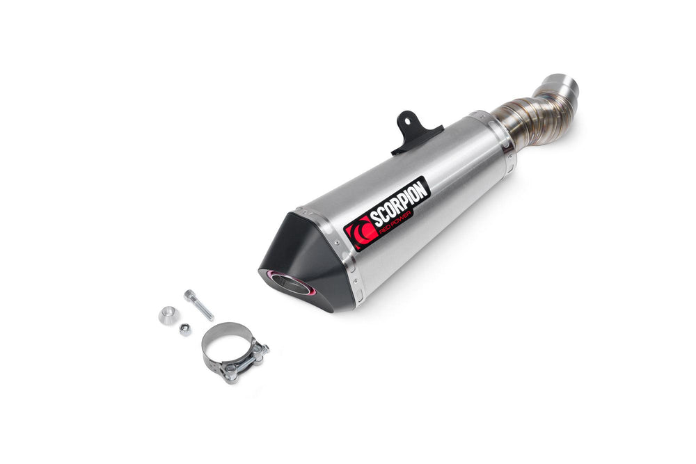 Scorpion Serket Taper Slip-On Stainless Steel For Kawasaki Ninja ZX-10R 2021-2025