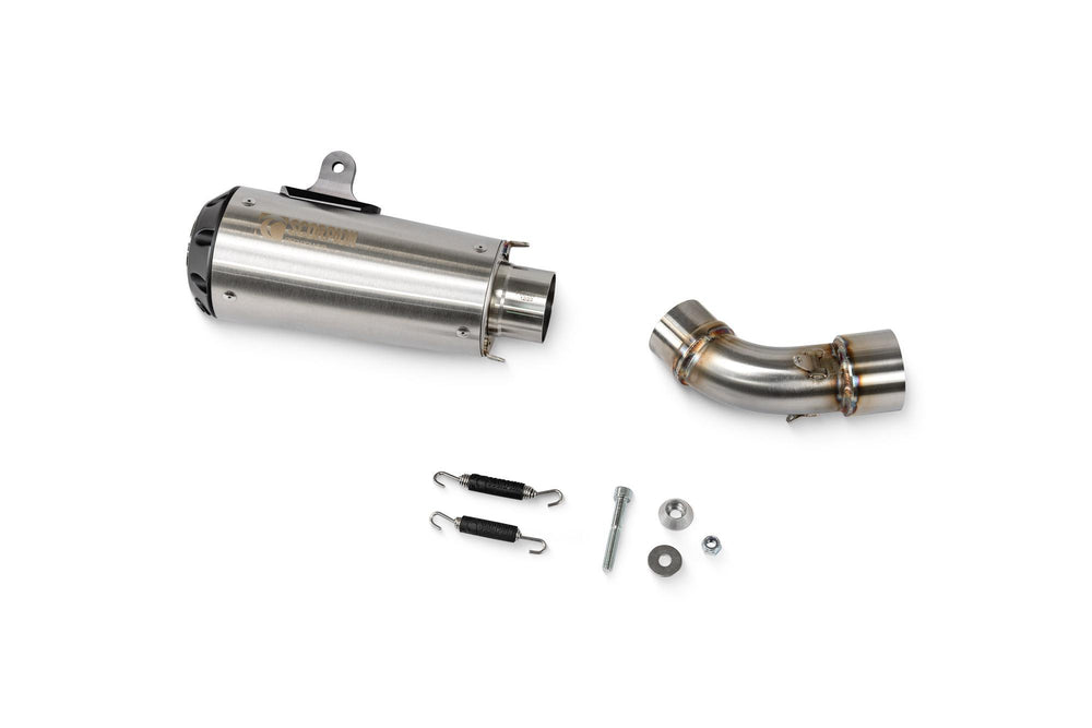 Scorpion Red Power Slip-On  Stainless Steel For KTM 990 Duke 2024-2025