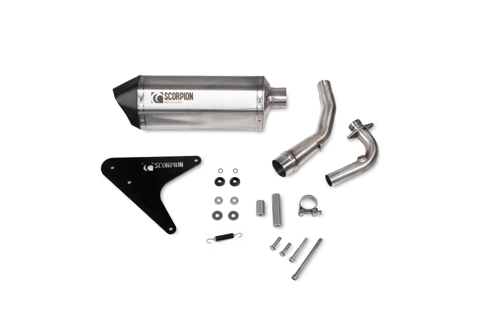 Scorpion Serket Parallel Full System Stainless Steel For Lambretta V125 Special 2021-2025