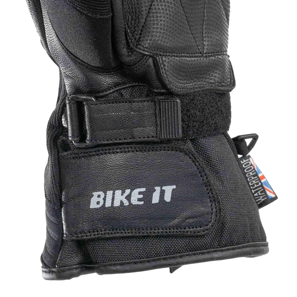 Bike It  Burhou All-Season All-Weather Waterproof Motorcycle Glove