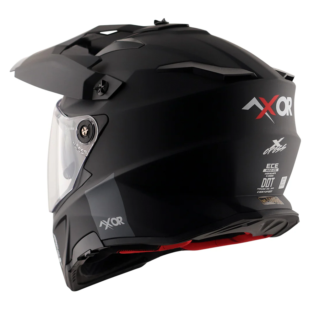 Axor X-Cross Adventure Helmet - Matt Black