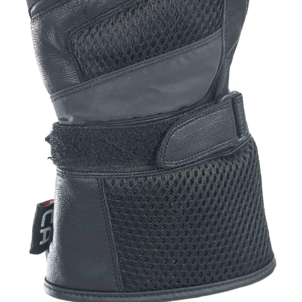 Bike It  "Triple Black Air" Summer Motorcycle Glove